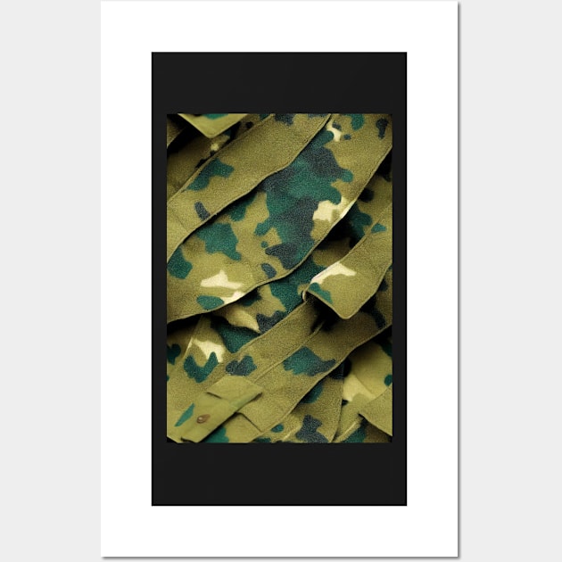 Camouflage Army Pattern, a perfect gift for all soldiers, asg and paintball fans and everyday use! #14 Wall Art by Endless-Designs